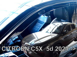 Deflektory - Citroen C5X od 2021 (predné)